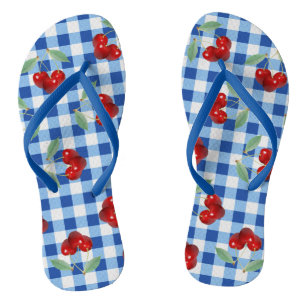 Retro Cherries Teenslippers
