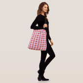 Retro Cherry Apple Guy Crossbody Tas (Op model)