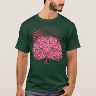 Retro Cherry Blossom Japan Flower Japanse Cherry T-shirt