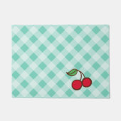 Retro  Cherry Doormat Kitchen Rug Deurmat (Voorkant)