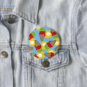 Retro Cherry en Limoen Ice Cream Button (In situ)