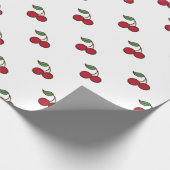 Retro Cherry Holiday All Occasion Inpakpapier (Hoek)
