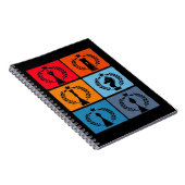 Retro  Chess Board game Lover Notitieboek (Rechterzijde)