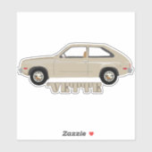 Retro Chevrolet Chevette klassieke auto Sticker (Vel)