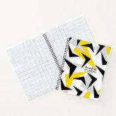 Retro Chevrons Notitieboek (Binnen)