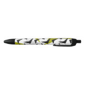 Retro Chevrons Zwarte Inkt Pen (Bodem)