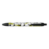 Retro Chevrons Zwarte Inkt Pen (Achterkant)