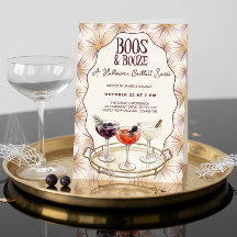 Retro Chic Boos en Booze Halloween Soiree