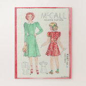 Retro Chic Legpuzzel (Verticaal)