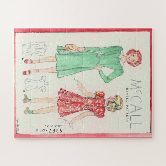 Retro Chic Legpuzzel (Horizontaal)