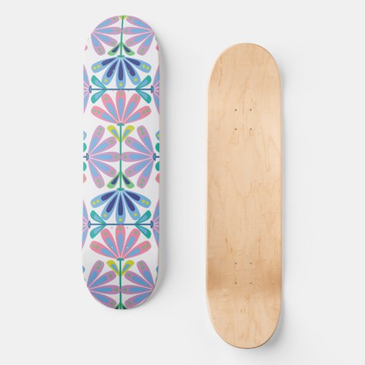 Retro Chic Persoonlijk Skateboard (Voorkant)