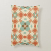 Retro Chic Pillow - Vetgedrukte patronen voor een  Accent Kussen (Achterkant (Verticaal))
