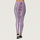 Retro Chic Style - Lavendel Jailhouse Rock Leggings (Achterkant)