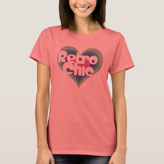 Retro Chic T-shirt (Voorkant)