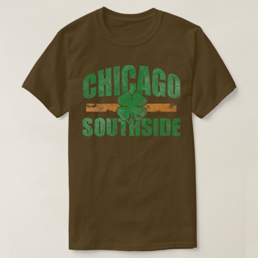 Retro Chicago Southside Irish T-shirt (Design voorkant)