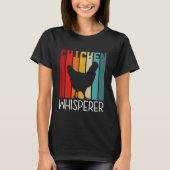 Retro Chicken Whisperer T-shirt (Voorkant)