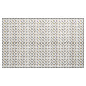 Retro Chickens Fabric Stof (Yard (91,4 cm))