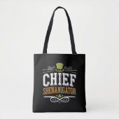 Retro Chief Shenanigator Lucky Leprechaun Pet Tote Bag (Voorkant)