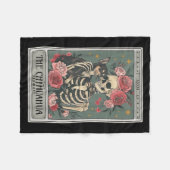 Retro Chihuahua Dog Lover The Moon Halloween , Wom Fleece Deken (Voorkant (Horizontaal))