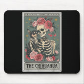 Retro Chihuahua Dog Lover The Moon Halloween , Wom Muismat (Voorkant)