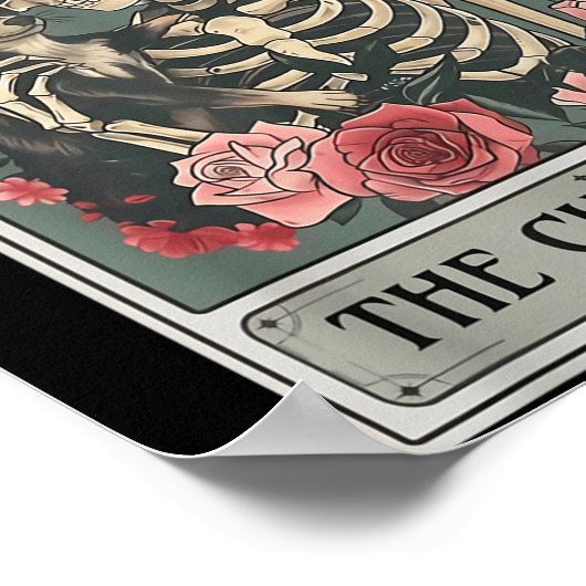 Retro Chihuahua Dog Lover The Moon Halloween , Wom Poster (Hoek)