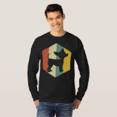 Retro Chihuahua Dog T-shirt (Voorkant volledig)