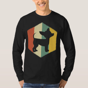 Retro  Chihuahua Dog T-shirt