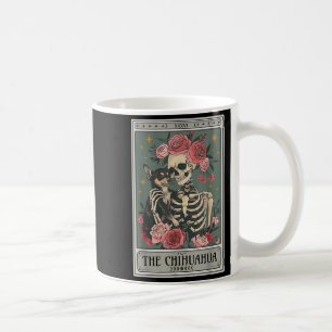 Retro Chihuahua-hondliefhebber De Maan Halloween , Koffiemok