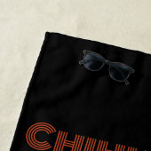 Retro Chihuahua patroon Strandlaken (In situ)