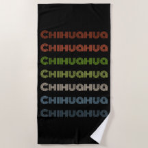 Retro Chihuahua patroon
