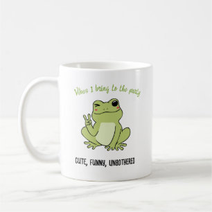 Retro Chill Frog  Persoonlijkheid Vibe Mok