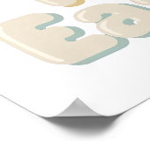 Retro Chill Out Good Vibes Poster (Hoek)