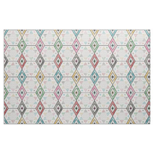 Retro Chinese Checkers Stof