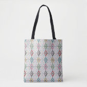 Retro Chinese Checkers Tote Bag (Voorkant)