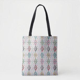 Retro Chinese Checkers Tote Bag