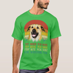 Retro Chinook Elke snack die je maakt Elke maaltij T-shirt