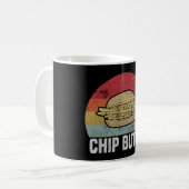Retro Chip Butty Lovers Gift Koffiemok (Voorkant links)