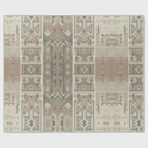 Retro chique geometrisch elegant stampatroon