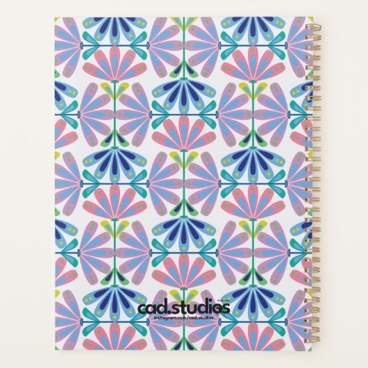 Retro Chique Planner (Achterkant)