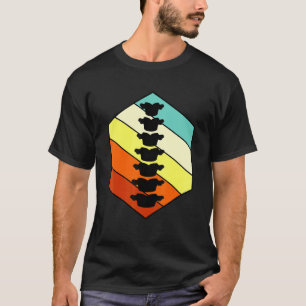 Retro Chiropractor Chiropractie Chirurg Gr T-shirt