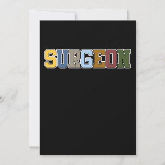 Retro chirurgie Chirurgie Arts Neurologie Gra Bedankkaart (Voorkant)