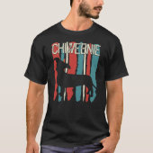 Retro Chiweenie Dog T-shirt (Voorkant)