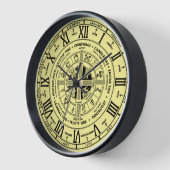 Retro Christian Wheel of the Year Clock (Hoek)
