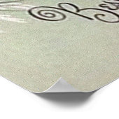 Retro  Christma bulbs Holiday poster (Hoek)