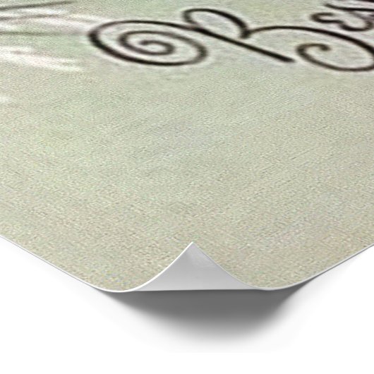 Retro  Christma bulbs Holiday poster (Hoek)