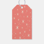 Retro Christmas 1958 Gift Label - Pas het aan! Cadeaulabel (Achterkant)