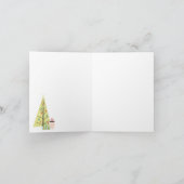 Retro Christmas 1958 Wenskaart -Personaliseren Kaart (Binnen)