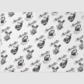 RETRO CHRISTMAS CHARACTERS WEEFSELPAPIER TISSUEPAPIER (Voorkant)