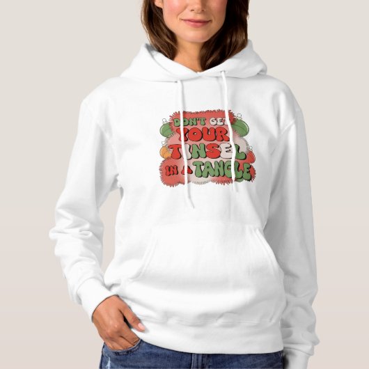 Retro Christmas Cheer Hoodie (Voorkant)