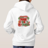 Retro Christmas Cheer Hoodie (Achterkant)